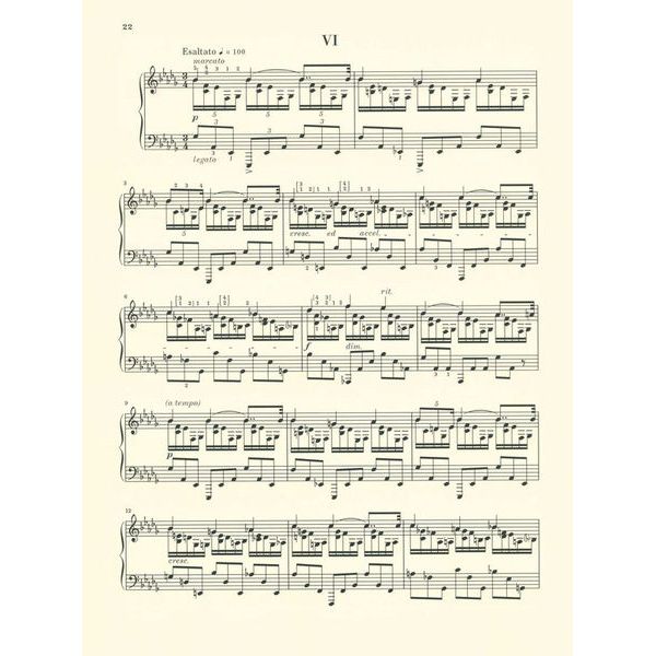 Henle Verlag Skrjabin Acht Etüden op.42