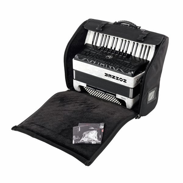 Hohner Bravo III 96 silent key white