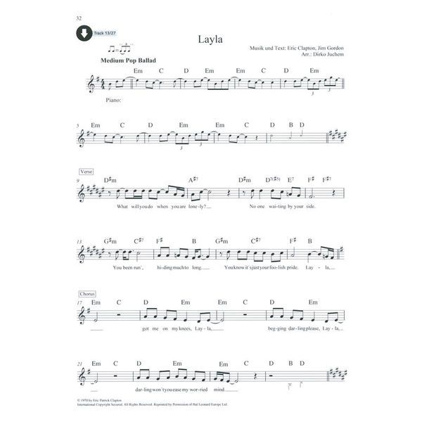 Schott Classic Pop Ballads Tenor Sax