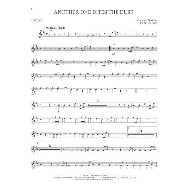 Hal Leonard Queen Alto Sax Play-Along