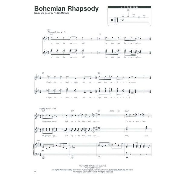 Hal Leonard Queen Platinum Collection