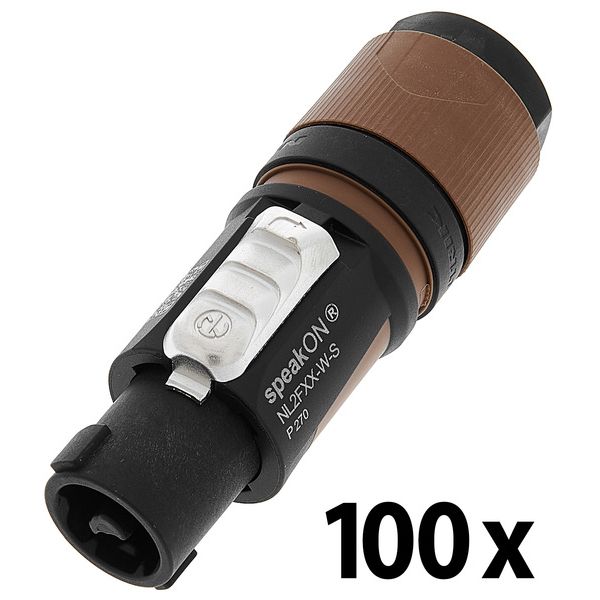 Neutrik NL2FXX-W-S 100x