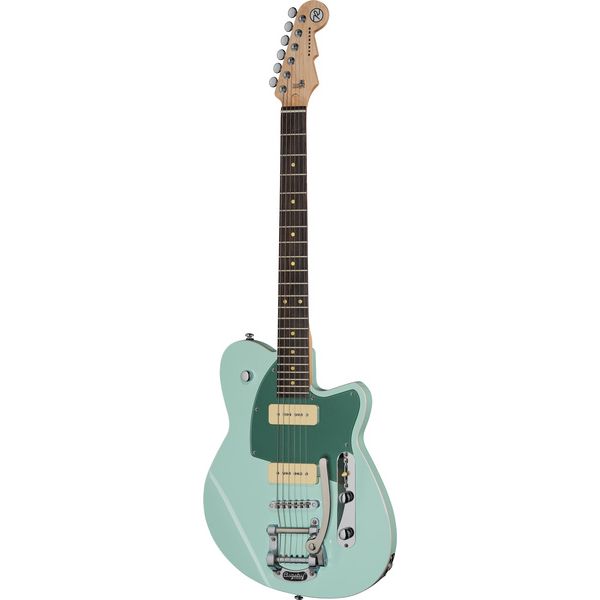 Reverend Charger 290 Bigsby Chron. Blue