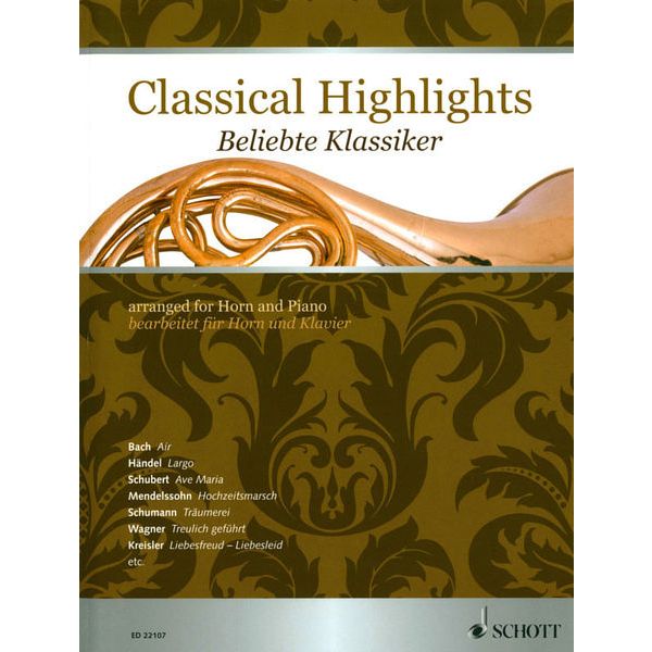 Schott Classical Highlights Horn