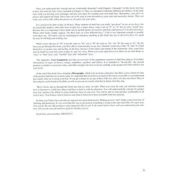 Berklee Press Funk Bass