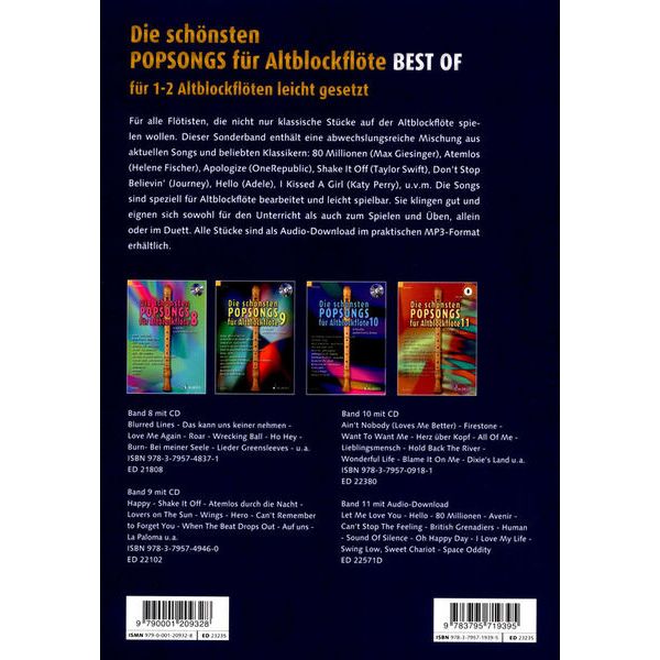 Schott Die Schönsten Popsongs Best Of