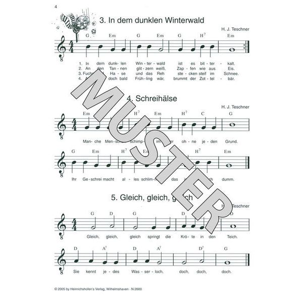 Heinrichshofen Verlag Fridolins Liederkarussell