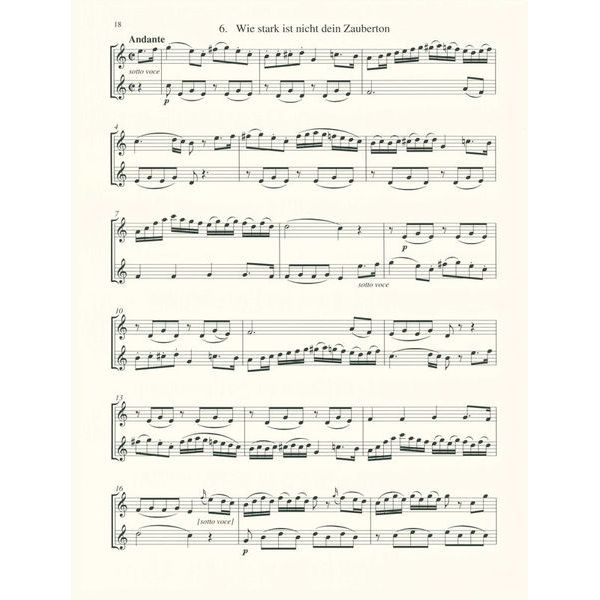 Schott Zauberflöte 2 Querflöten