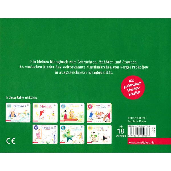 Annette Betz Verlag Ich entdecke Peter u. der Wolf