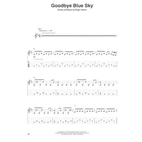 Hal Leonard Pink Floyd Deluxe Guitar