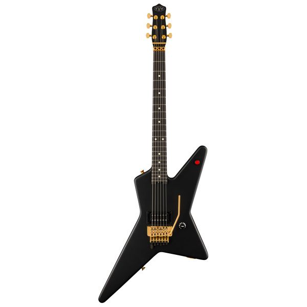 Evh Star LTD Ebony SBK w/ Gold