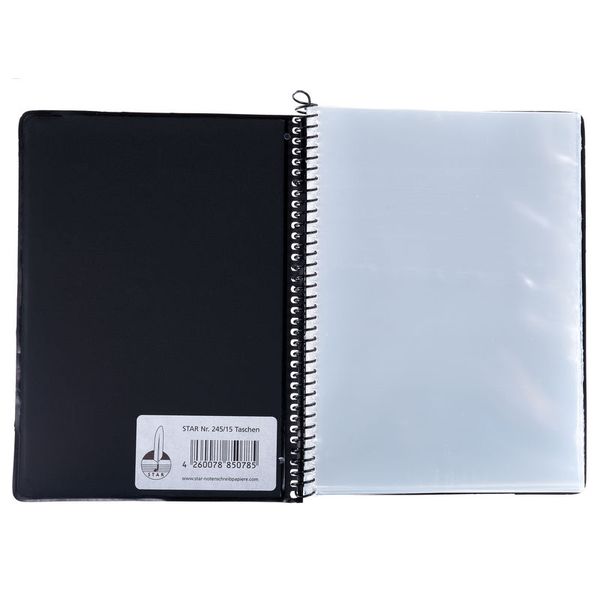 Star Marching Folder 245/15 Black