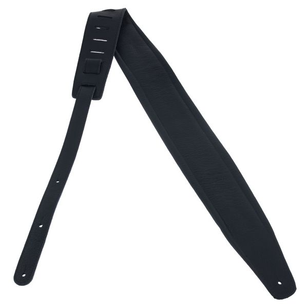 Fender 9cm Premium Leather Strap BLK