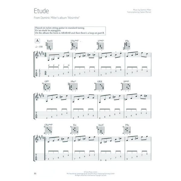 Hal Leonard Best Of Dominic Miller