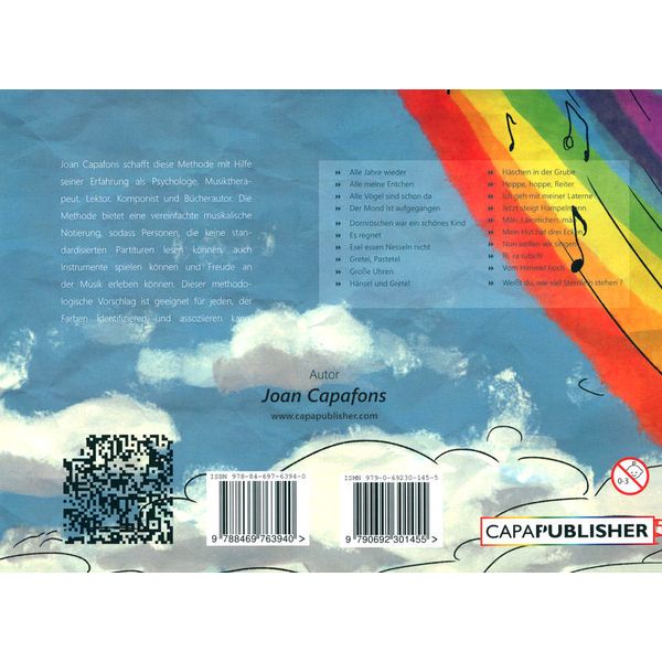 Capa Publisher Regenbogenlieder