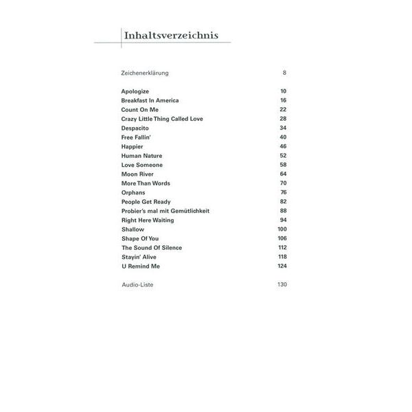 Edition Dux Acoustic Pop Guitar Solos 5