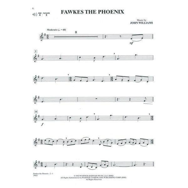 Alfred Music Publishing Harry Potter Selections Clar