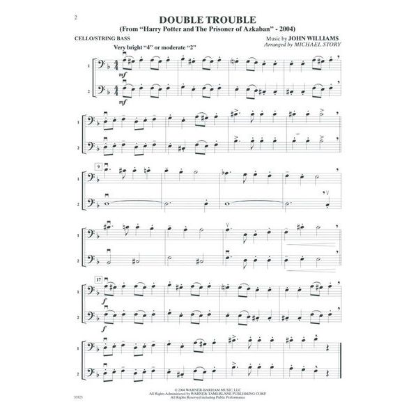 Alfred Music Publishing Movie Duets For All Cello/Bass