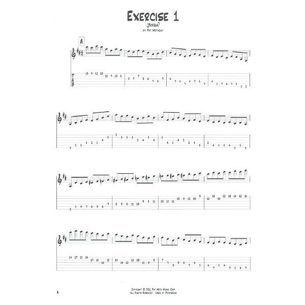 Wise Publications Pat Metheny Guitar Etudes