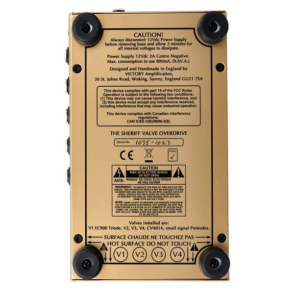 Victory Amplifiers V4 The Sheriff Preamp