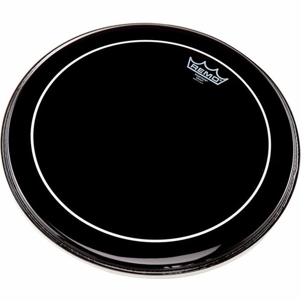 Remo 15" Pinstripe Ebony