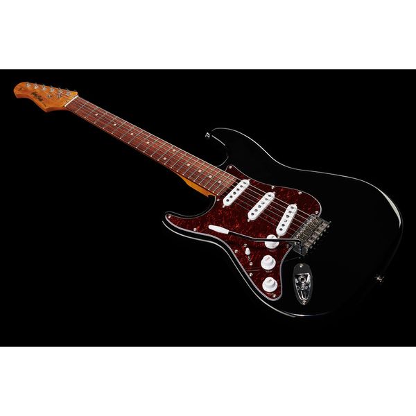 Harley Benton ST-62LH BK Vintage Seri Bundle