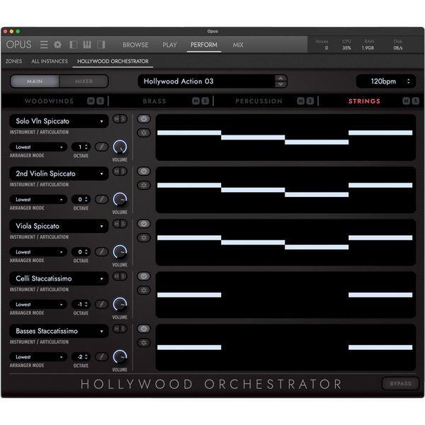 EastWest Hollywood Orchestra Opus Edit.