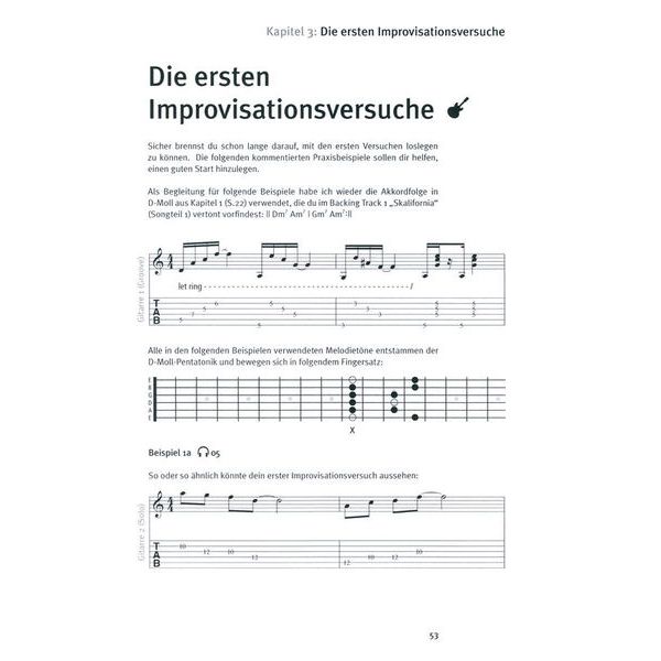 Tunesday Records Improvisation �Gitarren-Solo