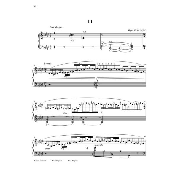 Henle Verlag Rachmaninow tudes-Tableaux