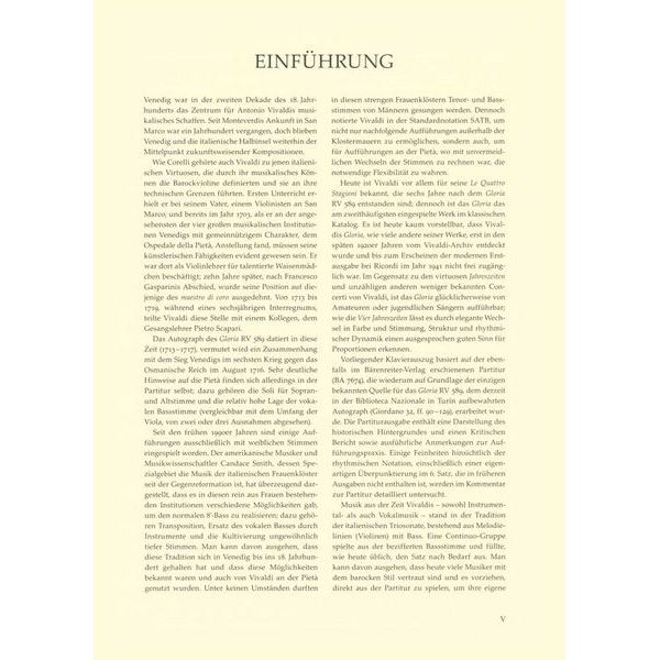Brenreiter Vivaldi Gloria