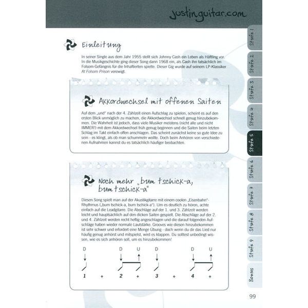 Bosworth Justinguitar.com Songs 1 D