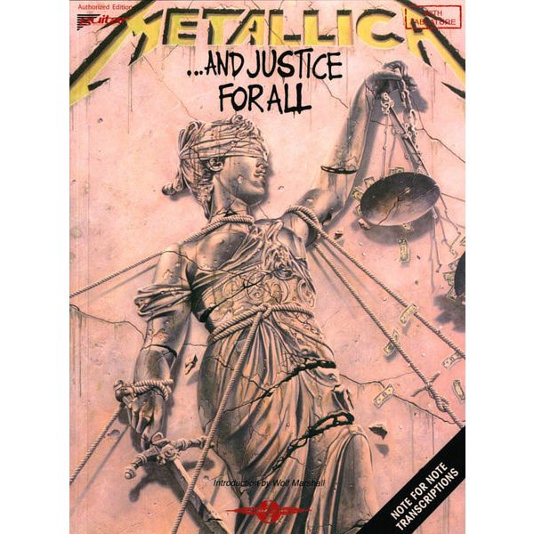 Cherry Lane Music Company Metallica And Justice For All