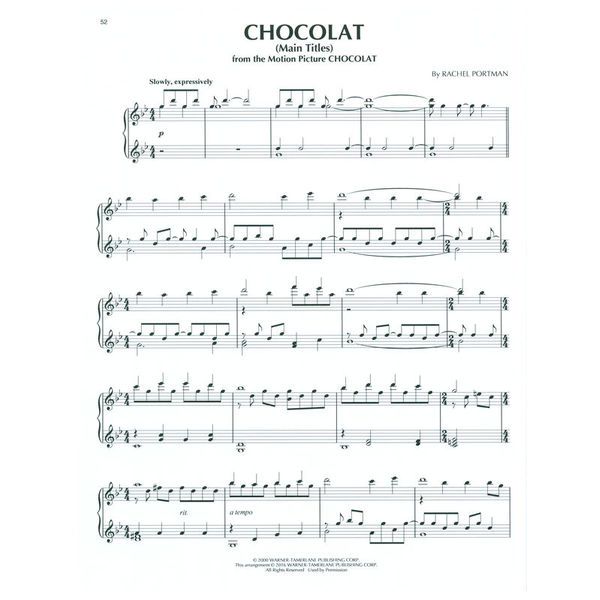 Hal Leonard Budgetbooks Movie Themes