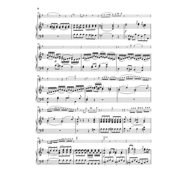 Henle Verlag Mozart Flötenkonzert Nr. 1