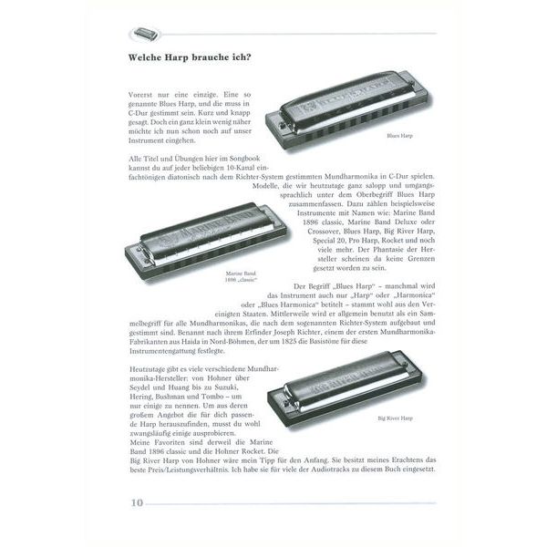 Voggenreiter  Blues Harp Songbook