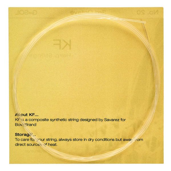 Bow Brand KF 3rd G Harp String No.20