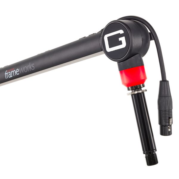 Gator Frameworks Broadcast Boom Mic Stand Led