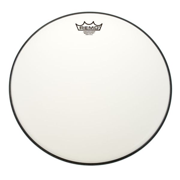 Remo 14" Ambassador Smooth White
