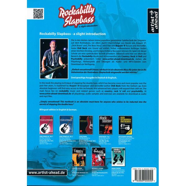 Artist Ahead Musikverlag Rockabilly Slapbass