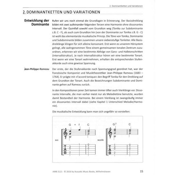 Acoustic Music Books Harmonielehre verstehen 2