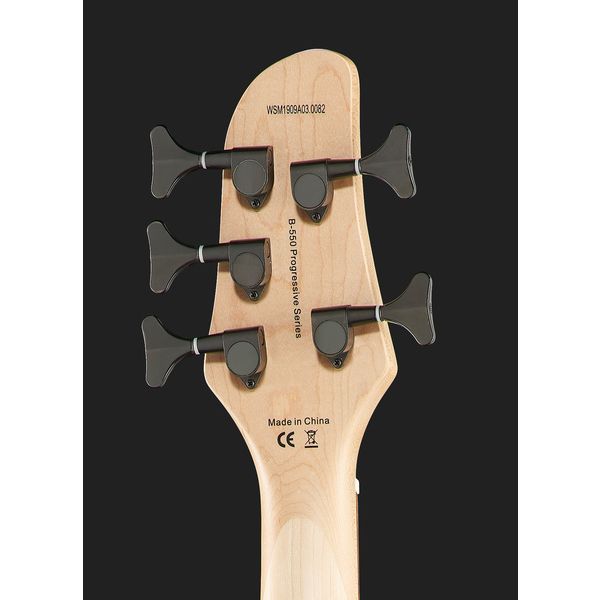 Harley Benton B-550LH BK Progressive w/Bag