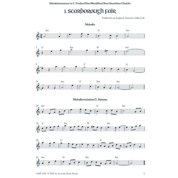 Acoustic Music Books More Celtic Ballads