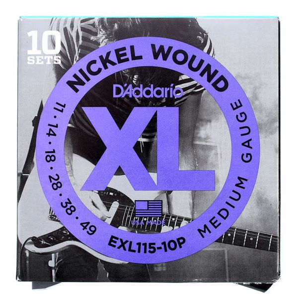 Daddario EXL115-10P