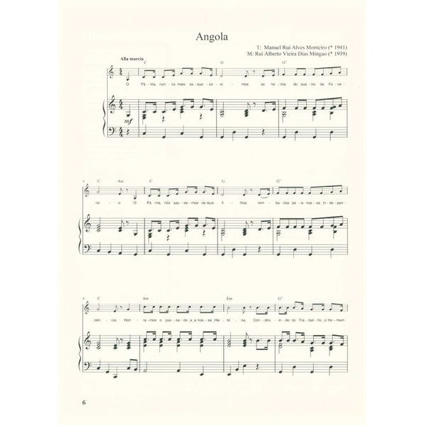 Schott Nationalhymnen