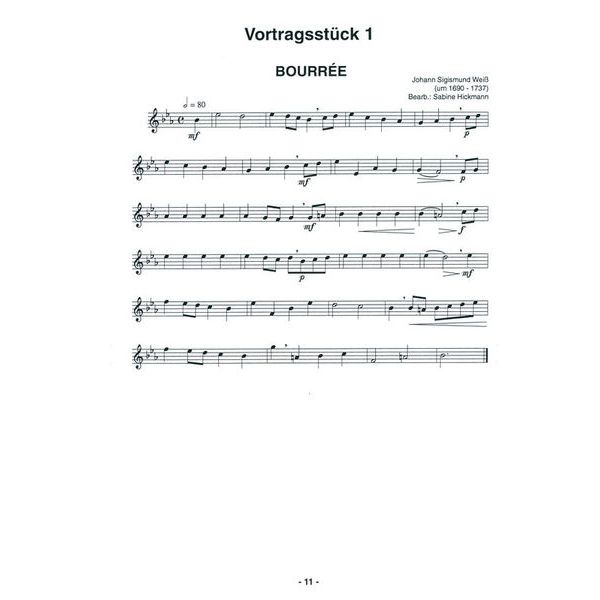Musikverlag Heinlein Praxis Oboe