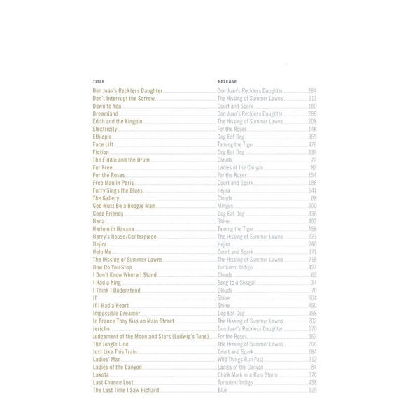 Alfred Music Publishing Joni Mitchell Complete So Far