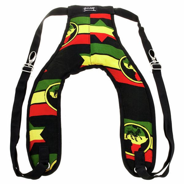 Terre Djembe Back Pack Strap Rasta