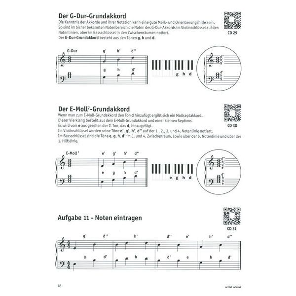 Artist Ahead Musikverlag Mein erstes Notentraining