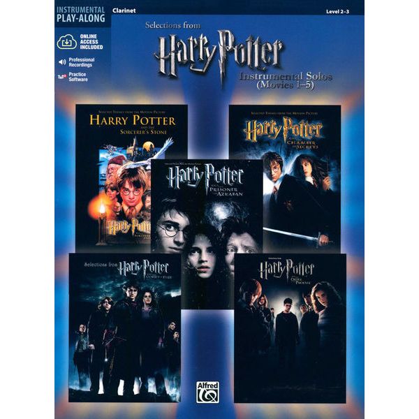 Alfred Music Publishing Harry Potter Selections Clar