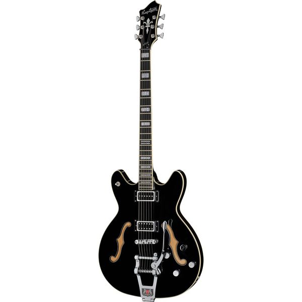 Hagstrom Tremar Viking Baritone Black
